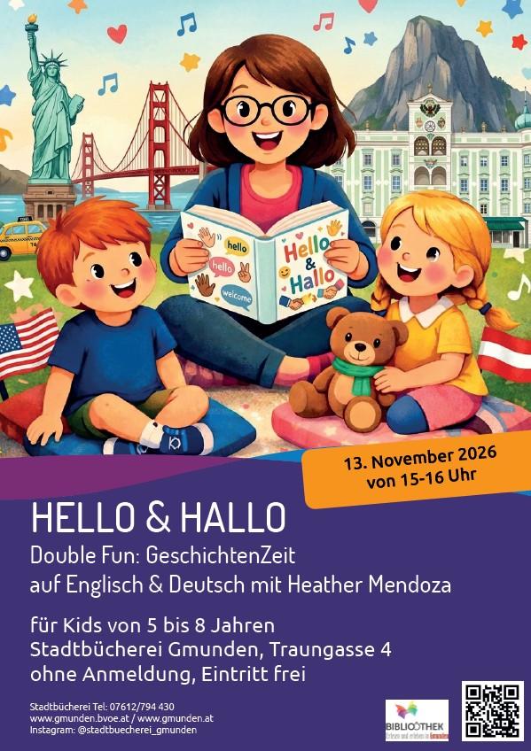 Plakat von Hello & Hallo! - Double Fun