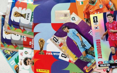 Bild von Panini-Sticker und Karten (Fußball WM 2026)